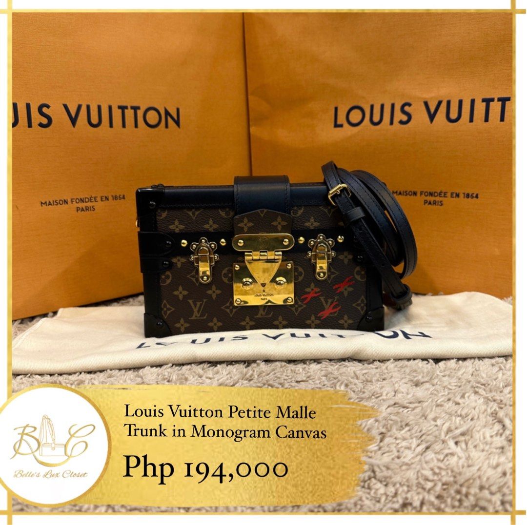 Louis Vuitton LV monogram side trunk, Luxury, Bags & Wallets on Carousell