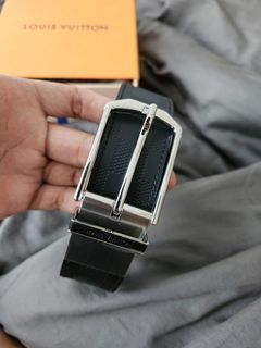 Louis Vuitton Damier Graphite Canvas Reversible Inventeur Belt 120 CM