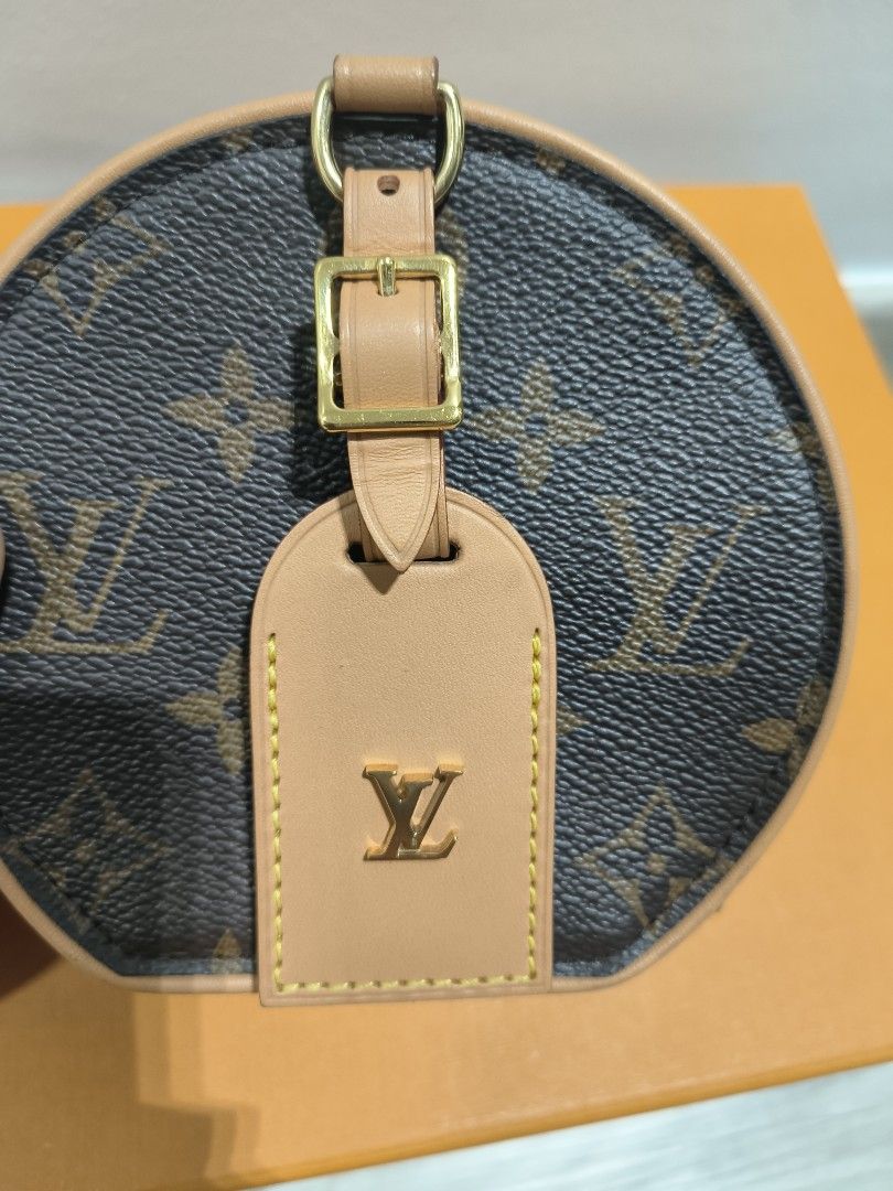 LOUIS VUITTON, MONOGRAM MINI BOITE A CHAPEAU IN COATED CANVAS WITH GOLD  TONE HARDWARE, 2019, Handbags and Accessories, 2020