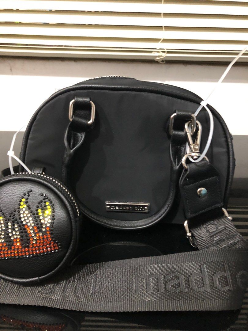 Madden Girl Lola Heart Crossbody Bag with Rhinestones - Macy's