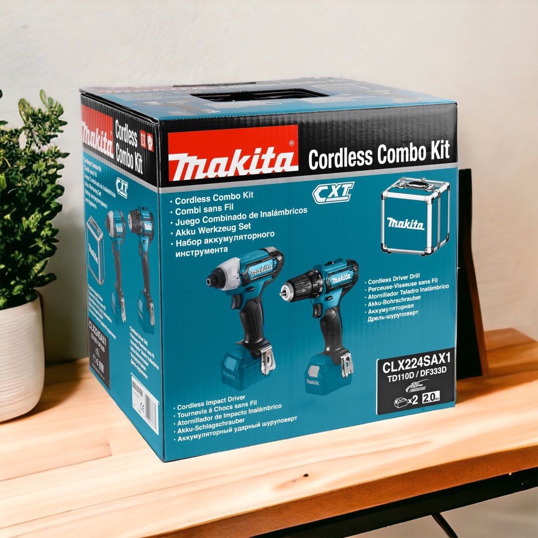 Makita CLX224SAX1 - Kit perceuse visseuse 12V Li-ion (DF333D