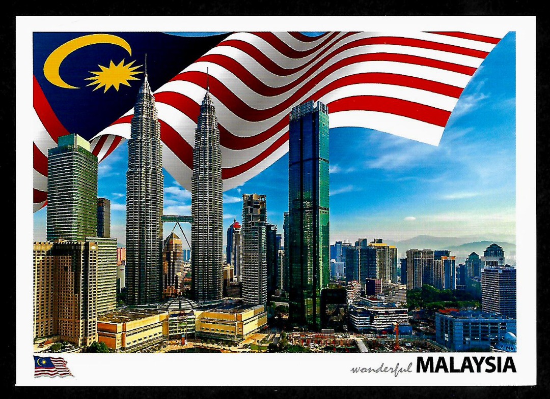Malaysia Postcard Kuala Lumpur City Centre, Hobbies & Toys