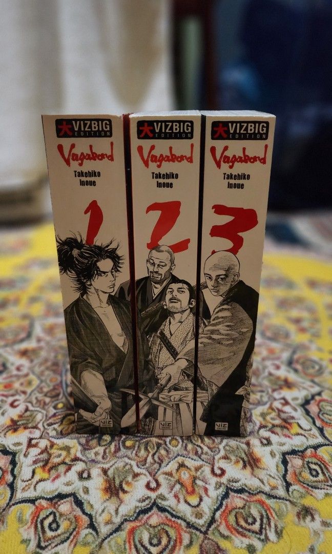 (Manga) Vagabond VIZBIG Edition 1-3, Hobbies & Toys, Books & Magazines ...