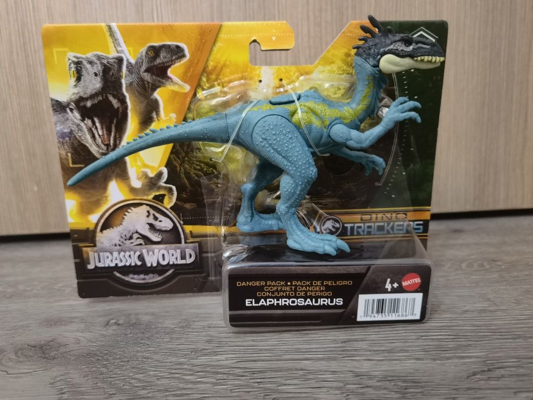 Mattel Jurassic World Dinosaurs Trackers Austroraptor Elaphrosaurus And Herrerasaurus Hobbies