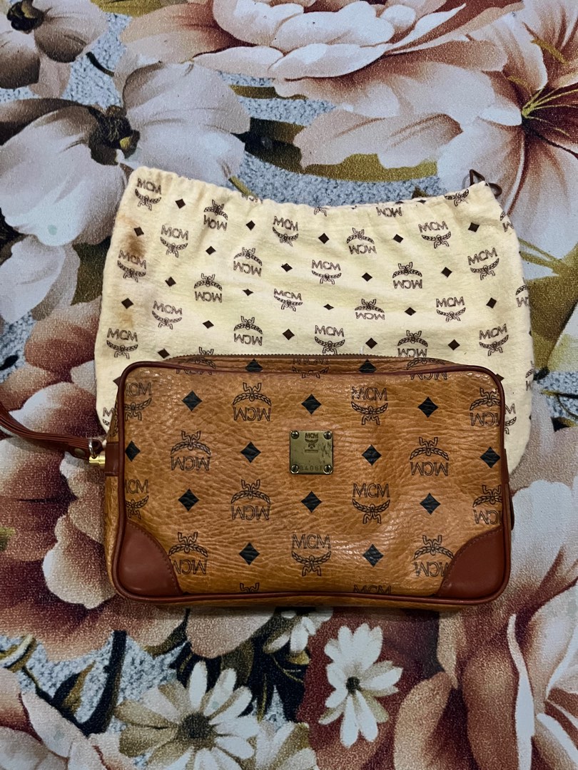 Mcm Clutch, Luxury, Bags & Wallets on Carousell