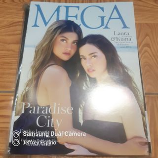 Mega Magazine Laura Leighman and Kiana Valenciano