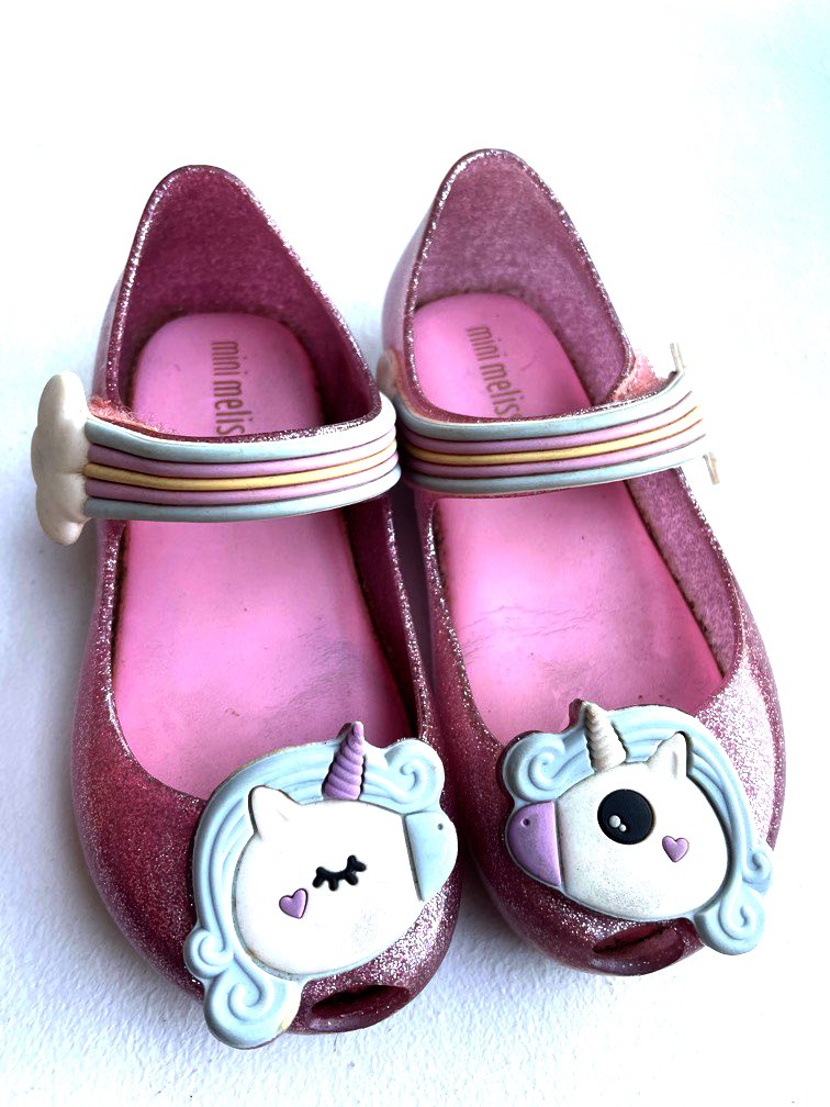 Mini melissa deals shoes unicorn