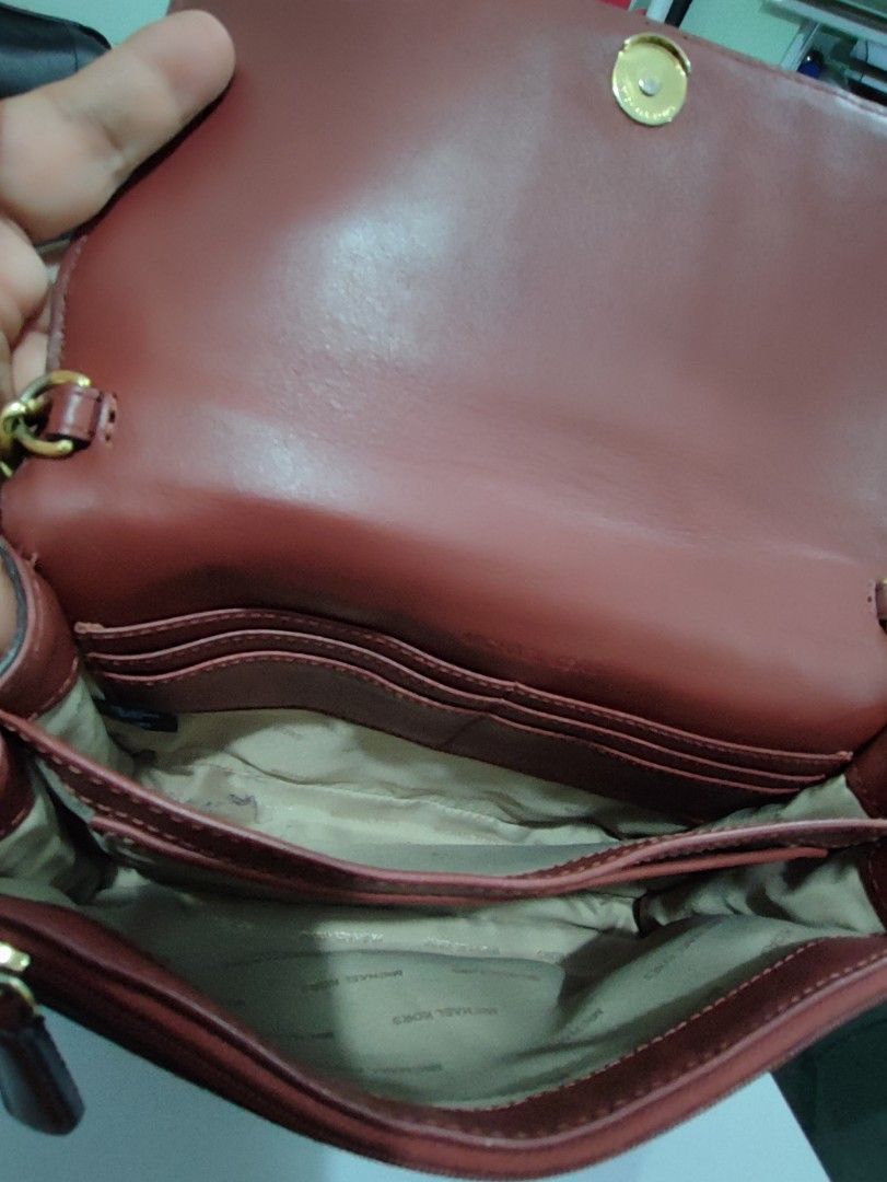 Michael kors brooklyn grommet bag discount