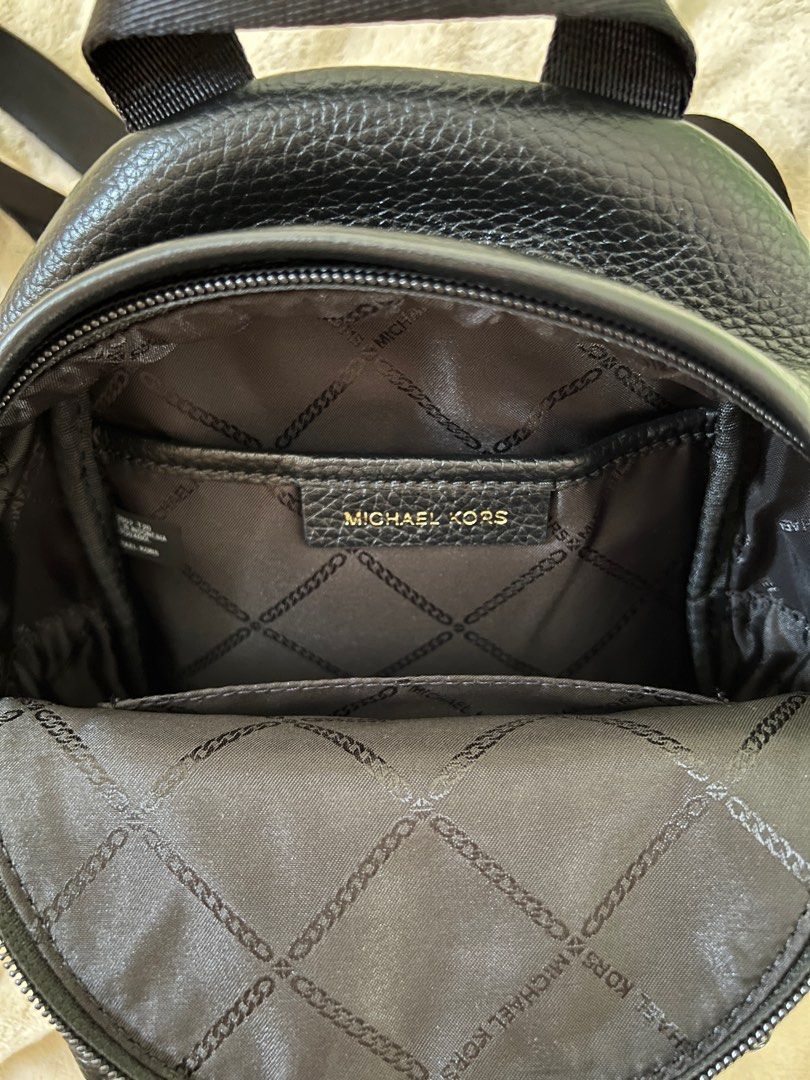 Michael Kors Slater Extra Small Pebbled Leather Convertible backpack