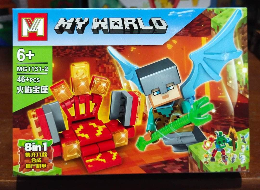 MINECRAFT LEGO SET (Category: Lego & Building Sets) located in Pasig City. Submitted by benildarustia18 (Listing ID 1235378638, Image 2). Description: BRAND new and onhand.