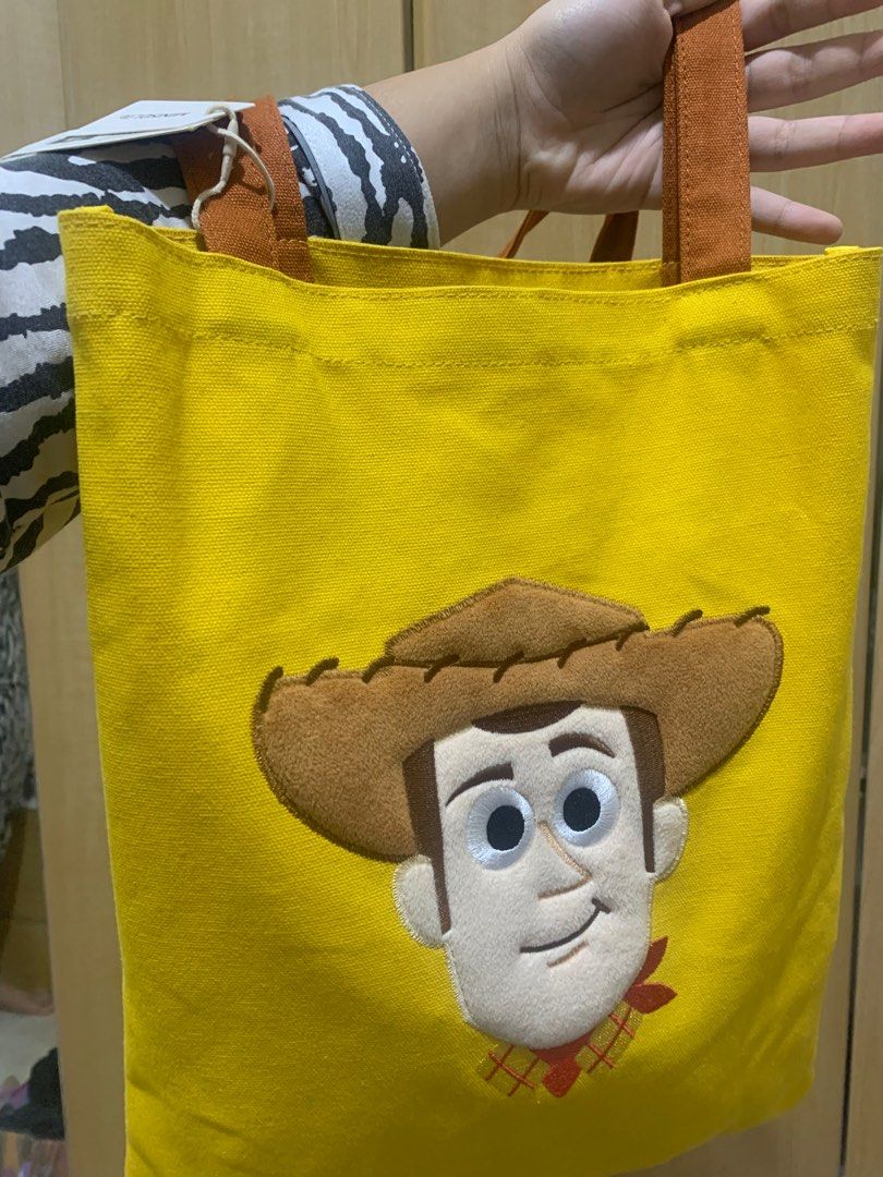Miniso toy story woody bag on Carousell