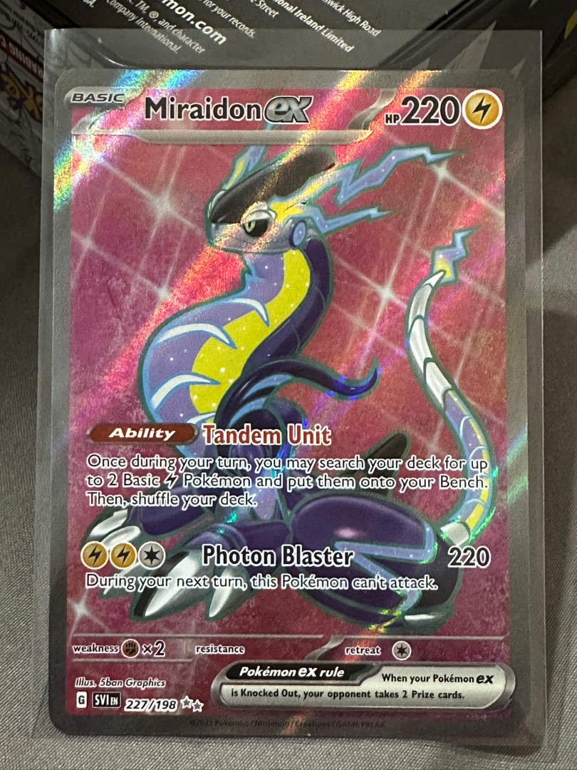 Pokémon TCG - Koraidon EX Gold (SV01), Hobbies & Toys, Memorabilia &  Collectibles, Vintage Collectibles on Carousell