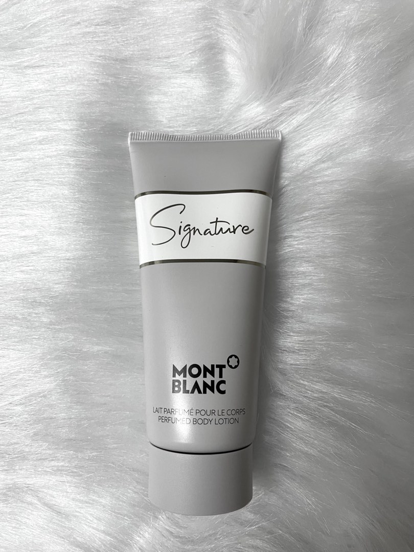 Mont Blanc Signature body lotion