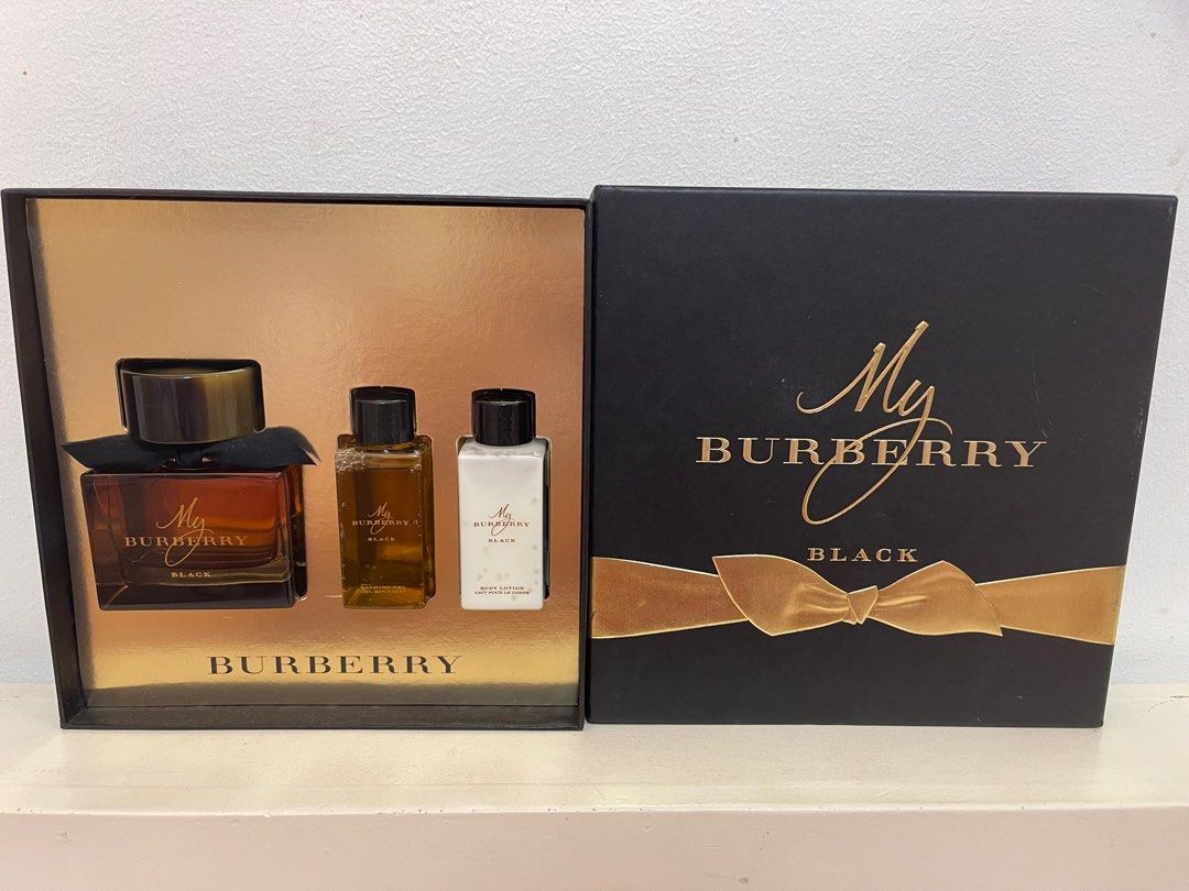 My Burberry Black Set Beauty Personal Care Fragrance Deodorants on Carousell
