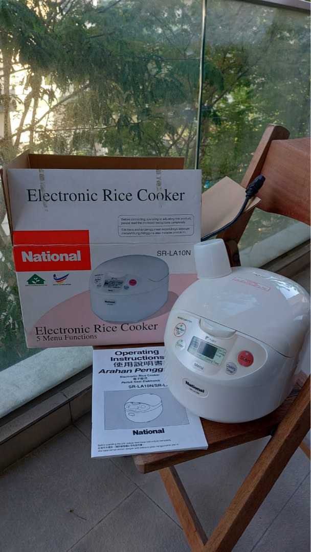 National Rice Cooker SRLA10N, TV & Home Appliances, Kitchen Appliances, Cookers on Carousell