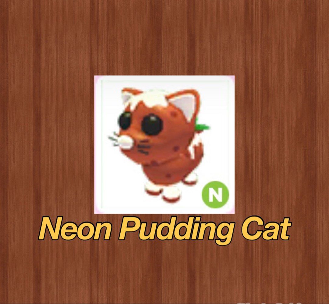 Pudding Cat, Trade Roblox Adopt Me Items