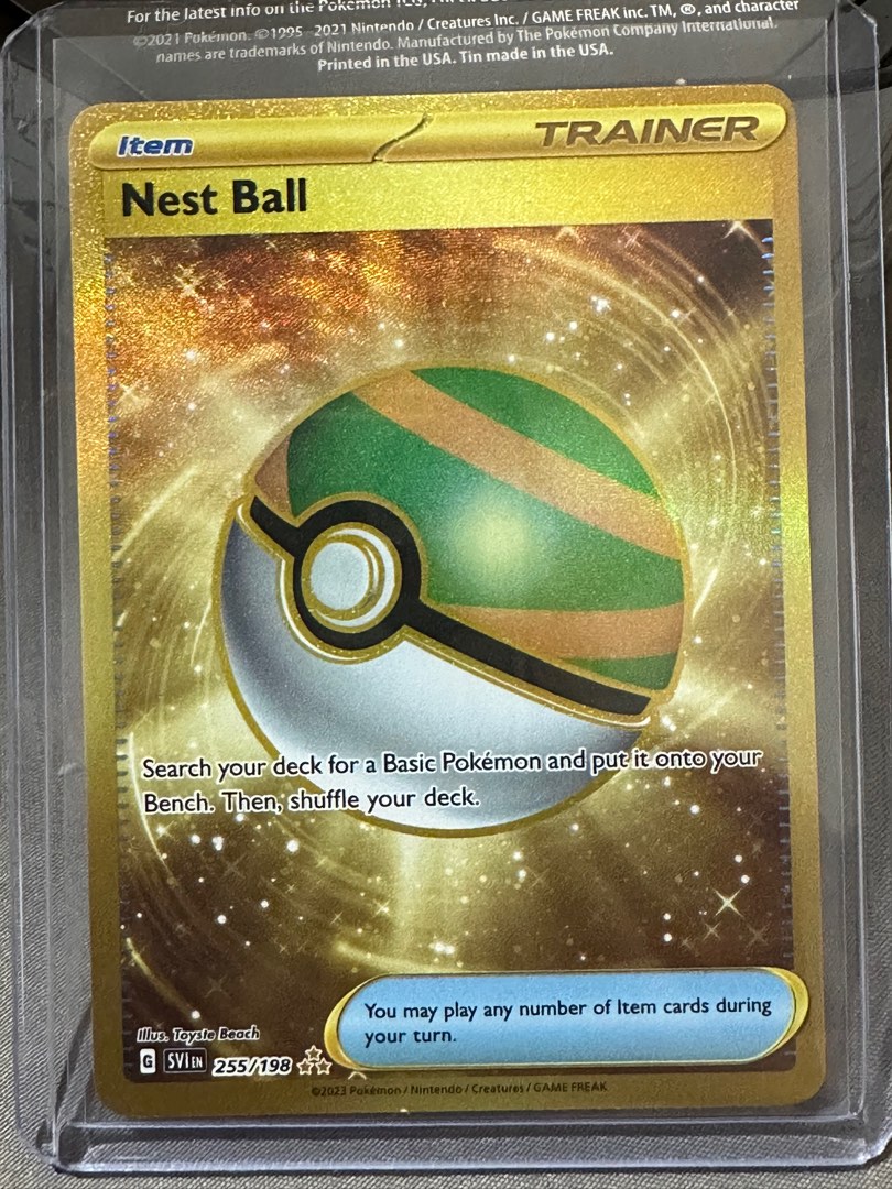 Nest Ball (Gold Secret Rare), Hobbies & Toys, Memorabilia