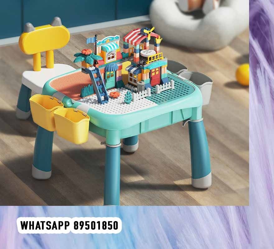 3 seat lego table online