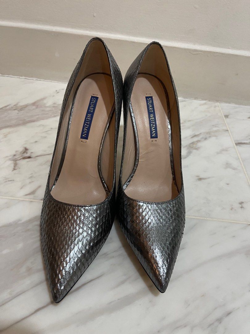 Stuart weitzman snakeskin hot sale