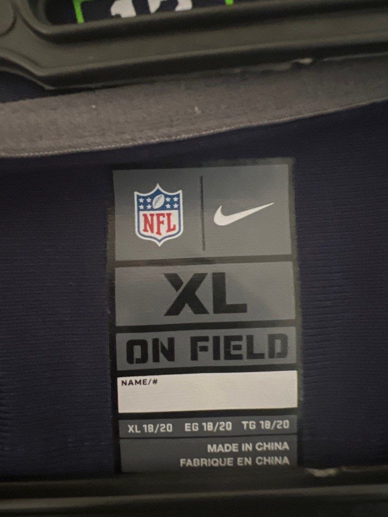 NFL Seahawks Jersey Men s Fashion Activewear on Carousell