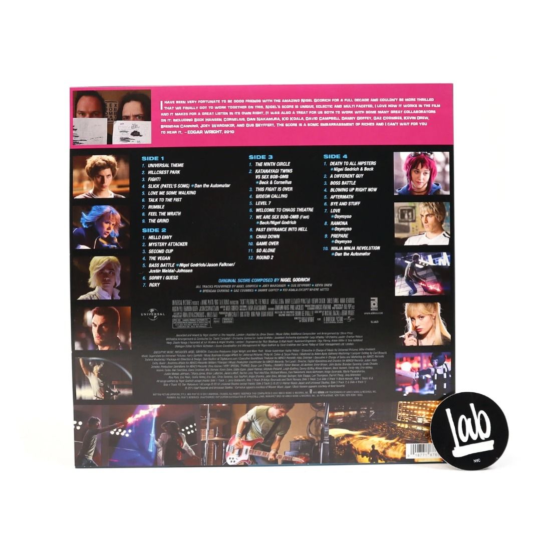 NIGEL GODRICH - Scott Pilgrim vs. The World: Motion Picture Score (Double  Coloured Vinyl LP)