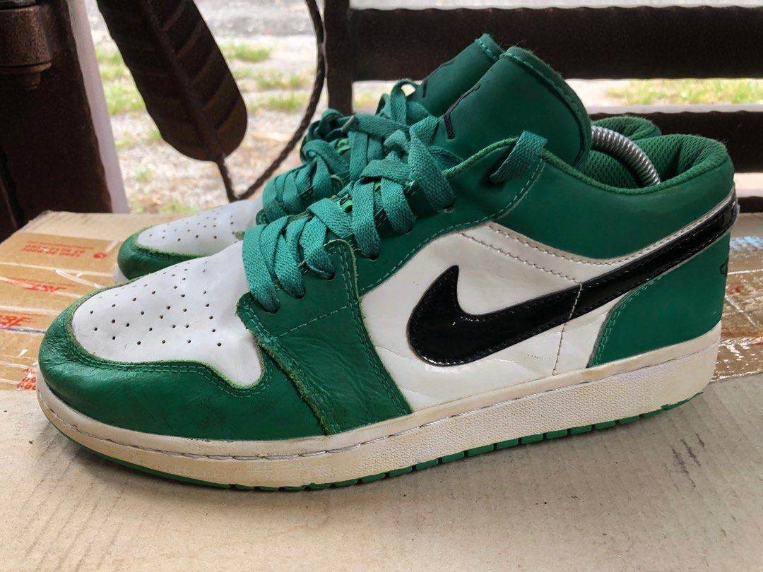 pine green aj1 low