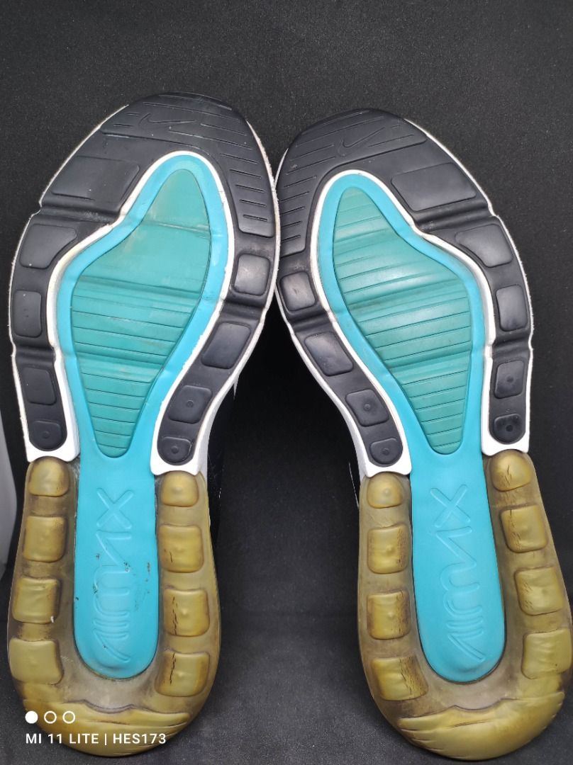 Nike Air Max 270 Dusty Cactus 44, Fesyen Pria, Sepatu Sneakers