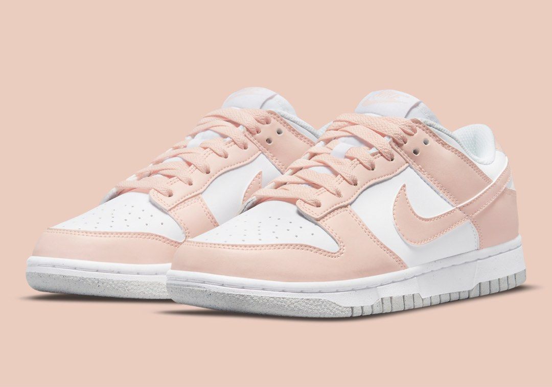 Nike Dunk Low White Pink US 5.5 EU 35.5