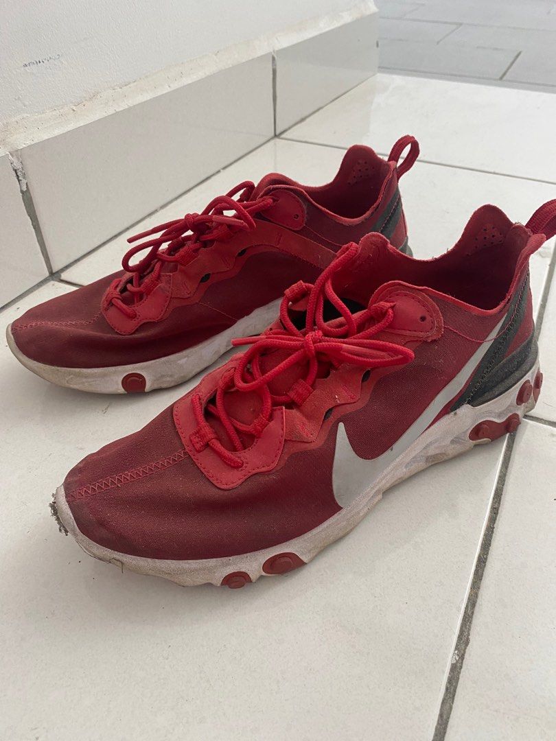 Nike Element React 55 (Category: Sneakers) located in Nilai. Submitted by meruladam (Listing ID 1235330617, Image 2). Description: Light & comfortable! No always wear it so decide to sell it Size UK8 good condition .