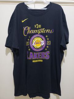 Men's Los Angeles Lakers Junk Food Black 2020 NBA Finals Champions Mickey  Trophy T-Shirt