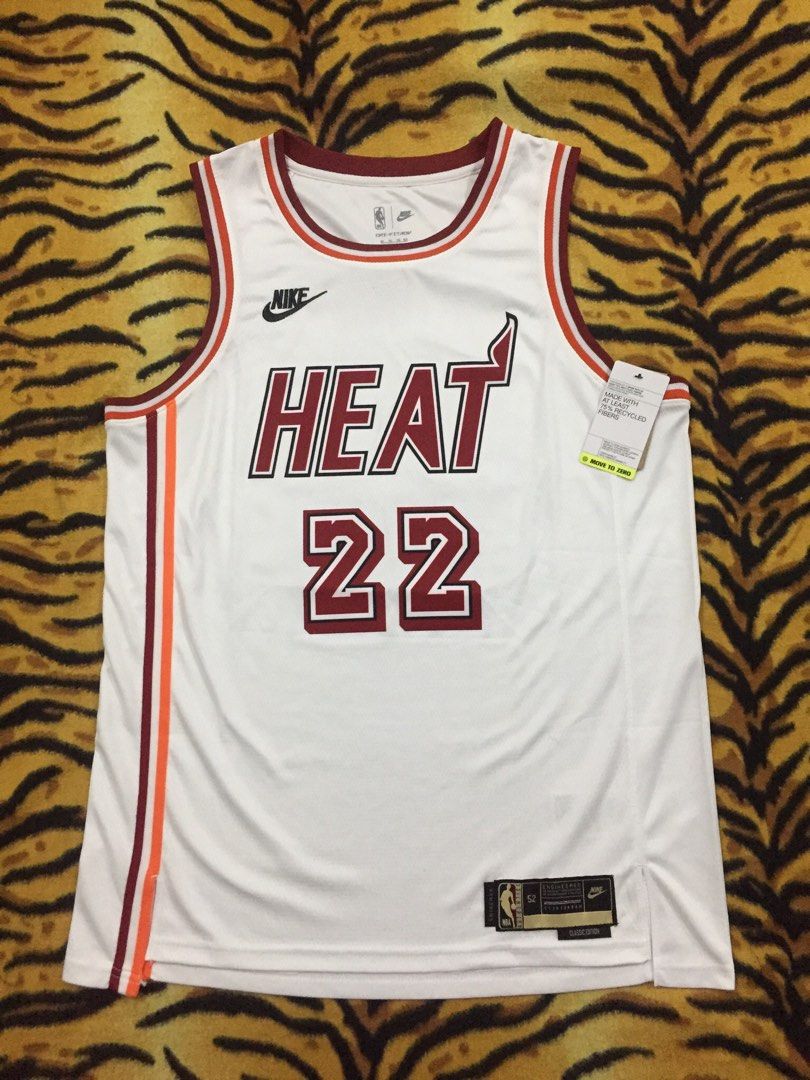 Nike NBA earned edition Jimmy Butler Miami heat jersey size 52 for