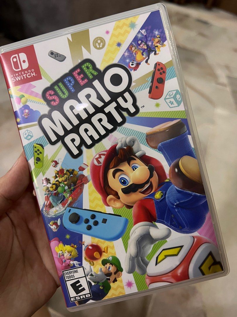 Nintendo Switch Game Super Mario Party, Video Gaming, Video Games, Nintendo  on Carousell