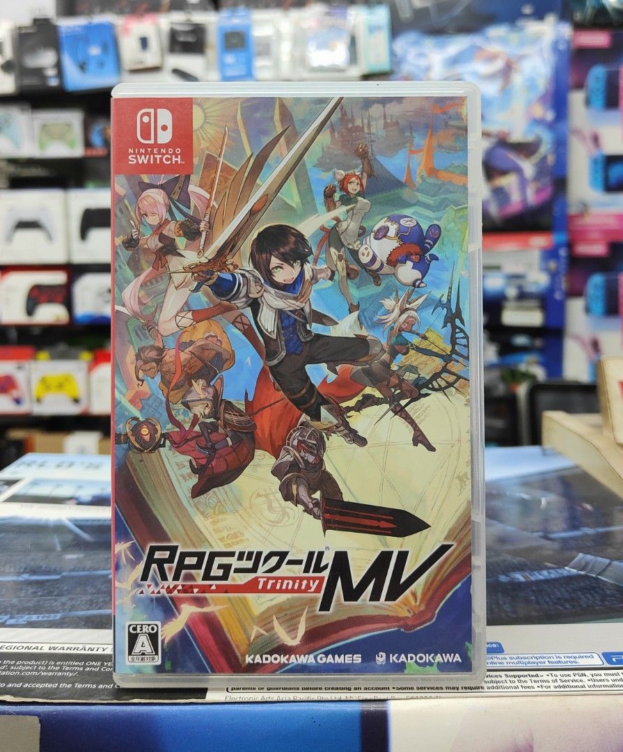 Nintendo Switch RPG Maker MV Trinity ( English Version ), Video Gaming, Video Games, Nintendo on
