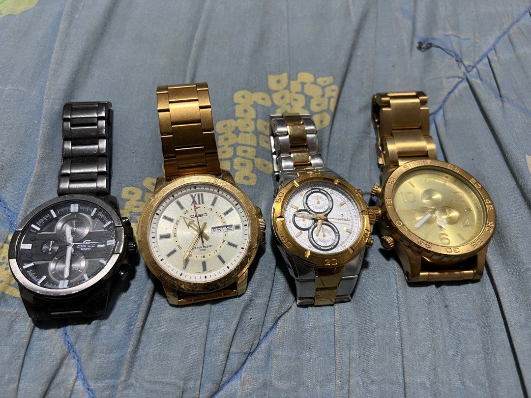 Nixon titan casio edifice Men s Fashion Watches Accessories