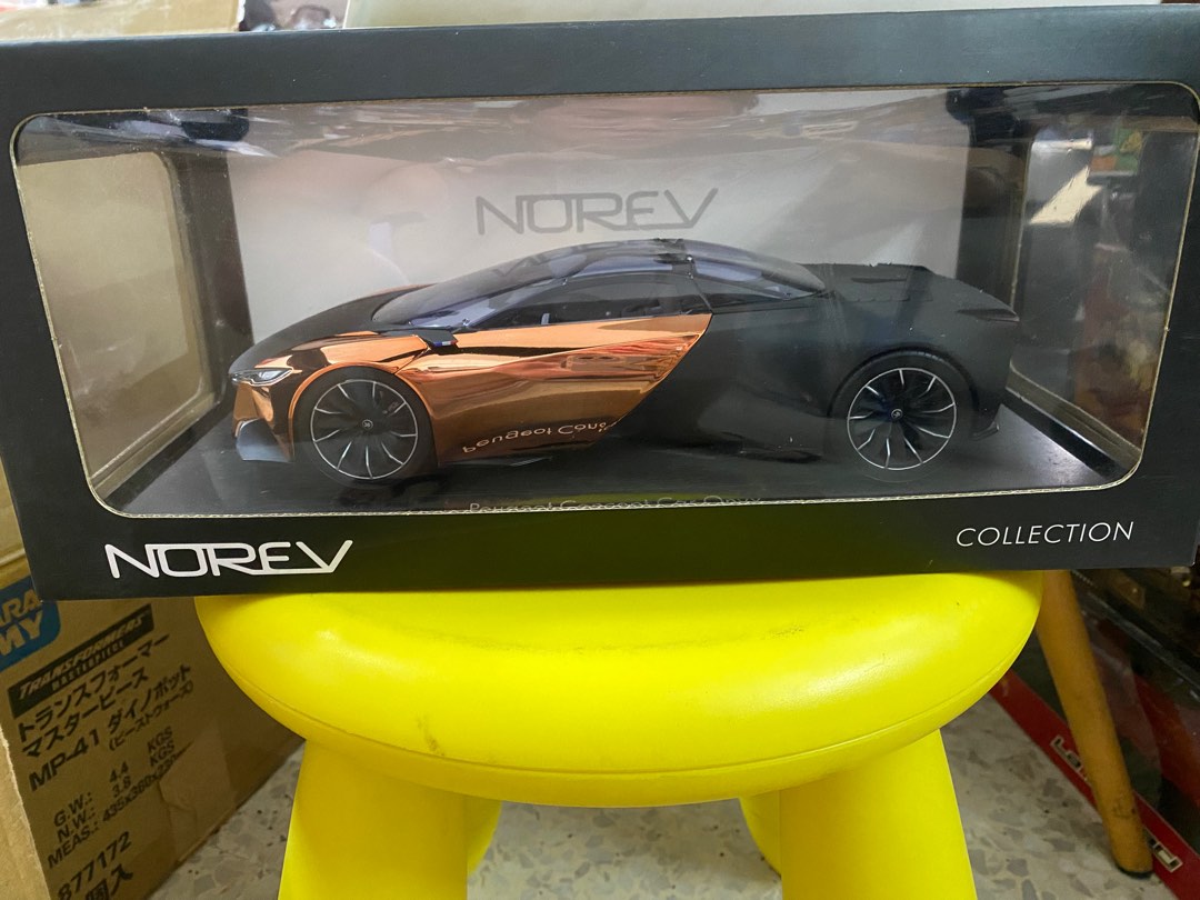 Miniature Norev 1:43 Peugeot Onyx Concept Car - Salon De Paris 2012 - Occasion