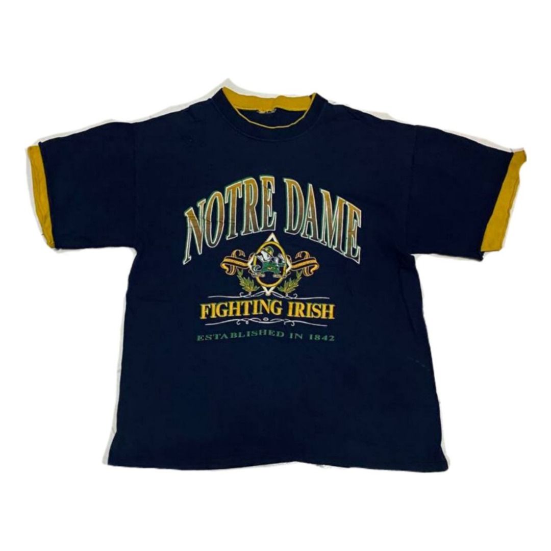 NOTRE DAME SHIRT, Men's Fashion, Tops & Sets, Tshirts & Polo Shirts on