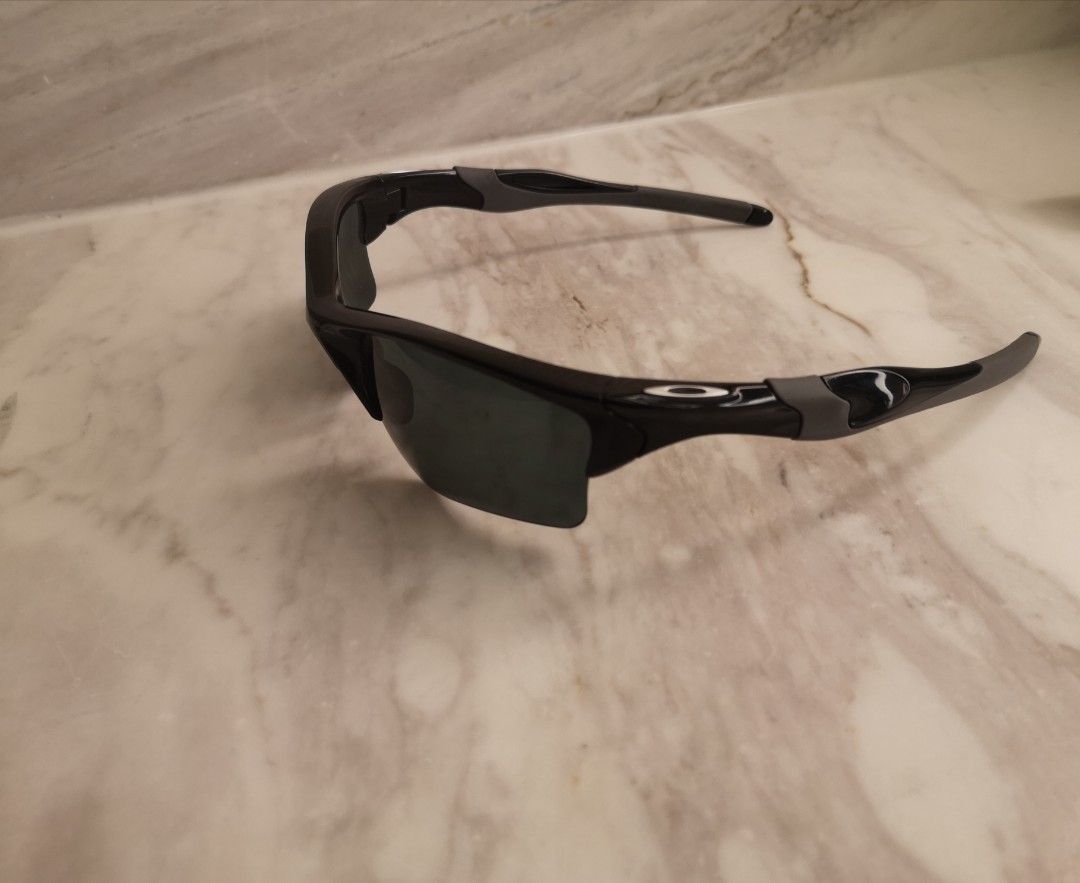 Oakley half jacket 2.0 black iridium polarized top