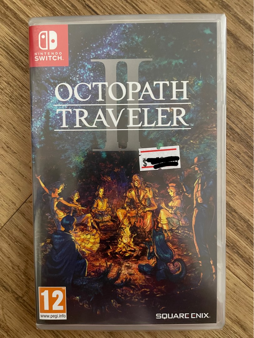 Octopath Traveler 2 Replacement Case Box Art 