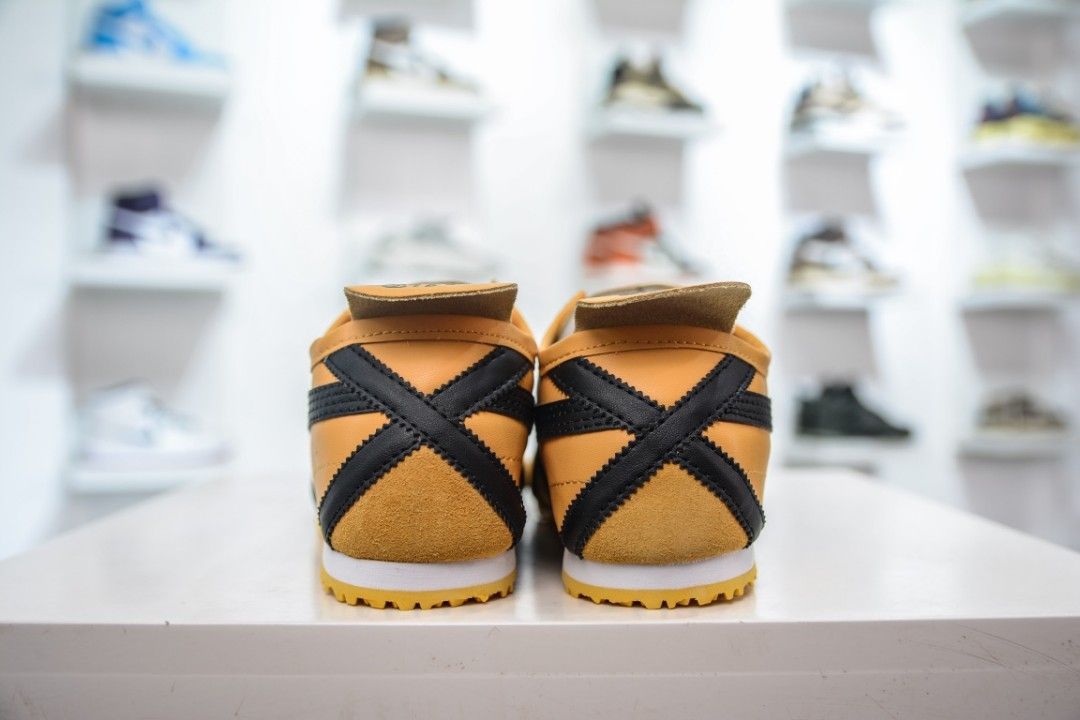 Onitsuka Tiger Mexico 66 Yellow Black DL408 0490 Mid Season Sale