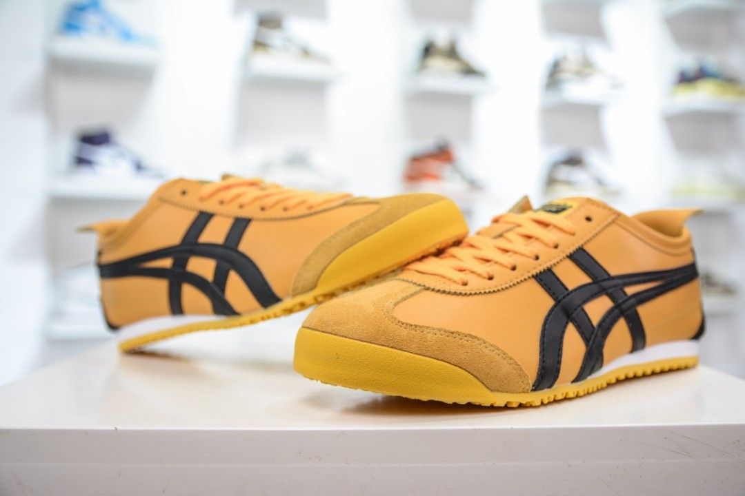 Onitsuka Tiger Mexico 66 “Yellow Black” Dl408-0490, Men'S Fashion,  Footwear, Sneakers On Carousell