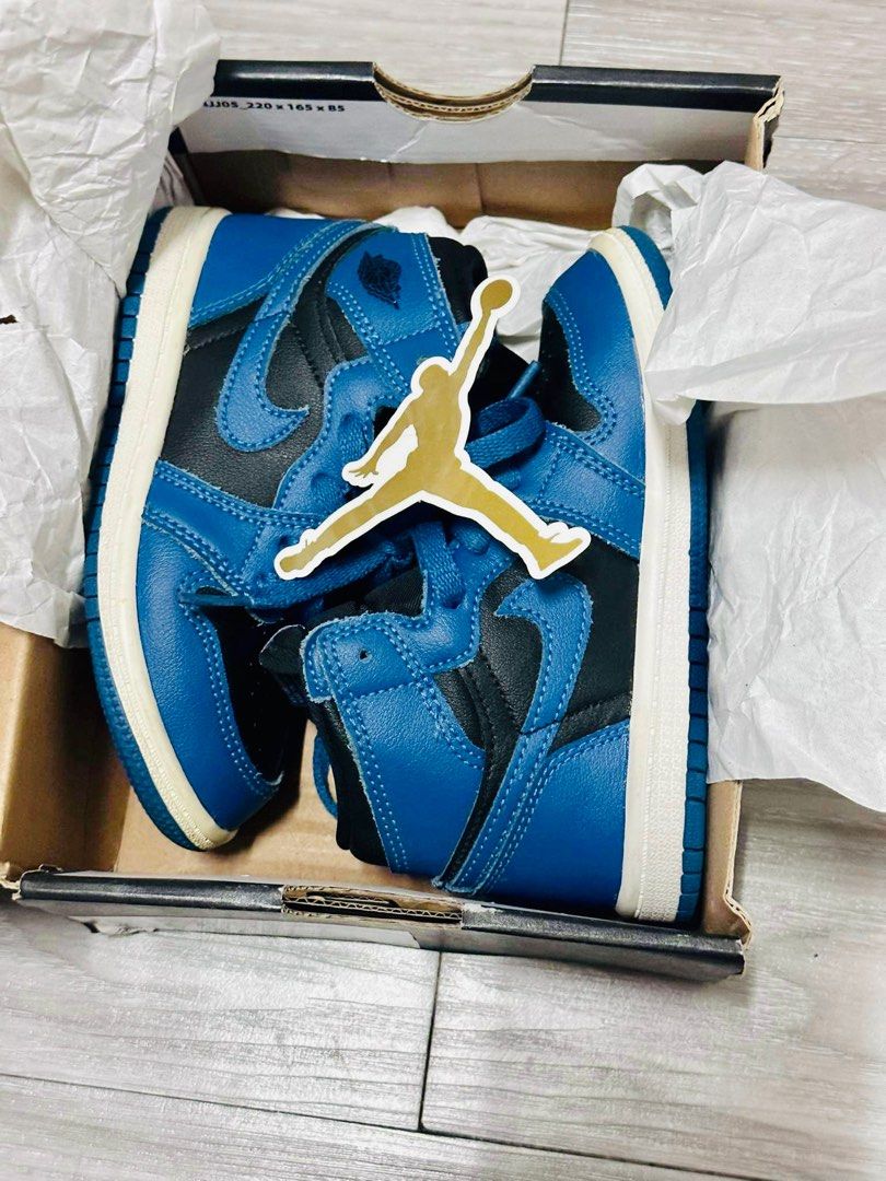 marina blue jordans