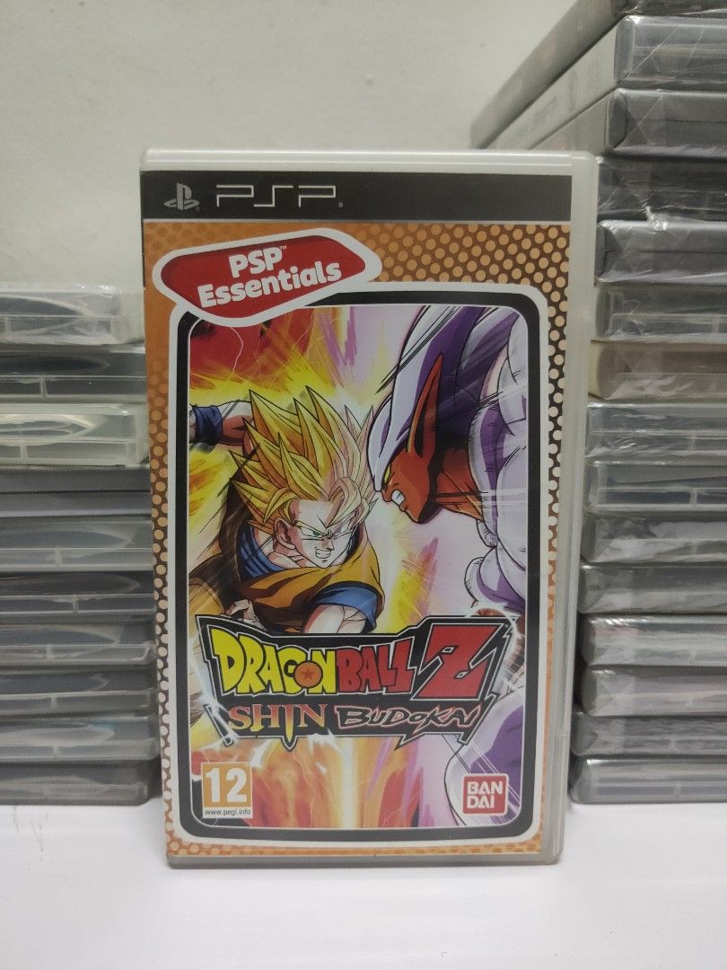 Jogo Psp Umd Dragon Ball Evolution completo com manual