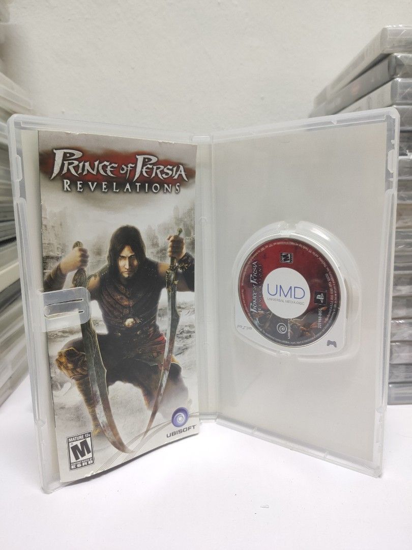 PSP UMD GAMES Prince Of Persia Revelations, Video Gaming, Video Games,  PlayStation on Carousell