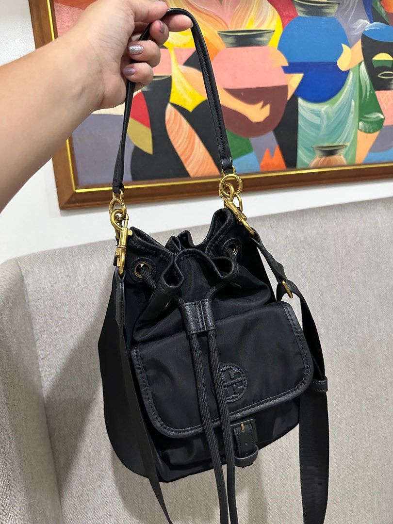Tory burch top scout nylon drawstring
