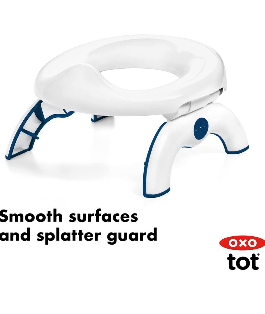 Oxo Tot 2in1 Go Potty for Travel, Navy, Babies & Kids, Going Out