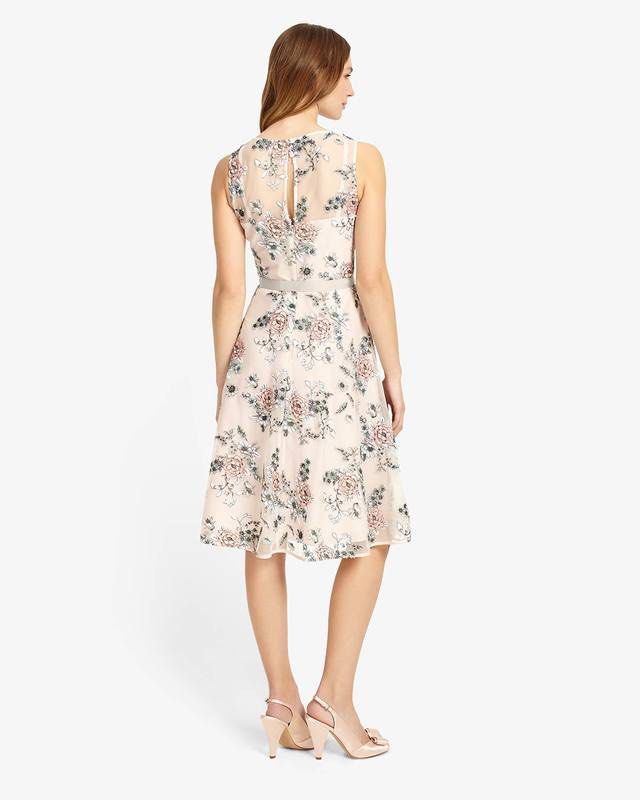 Phase Eight Prudence Embroidery Dress in UK8