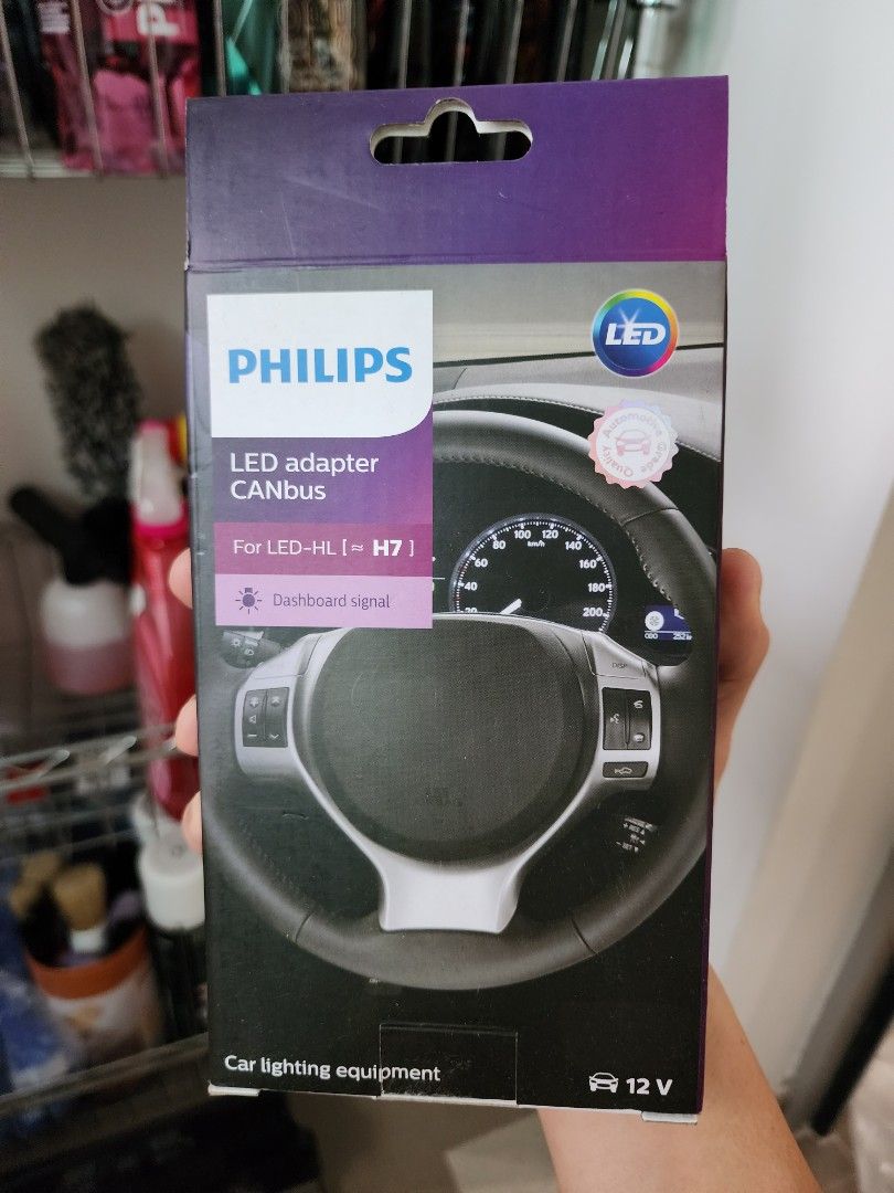 WTS: Philips H7 LED Light & Canbus Adapter, Car Accessories, Electronics &  Lights on Carousell