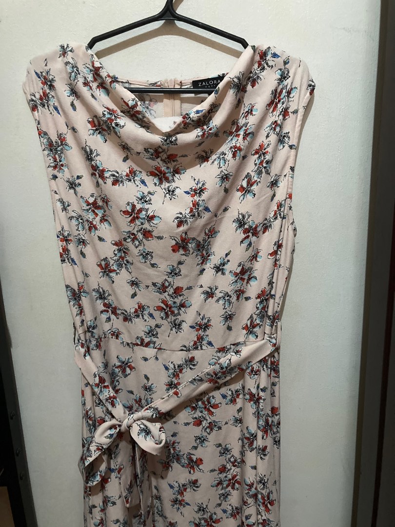 Pink Zalora Formal Maxi Dress, Women's Fashion, Dresses & Sets, Dresses