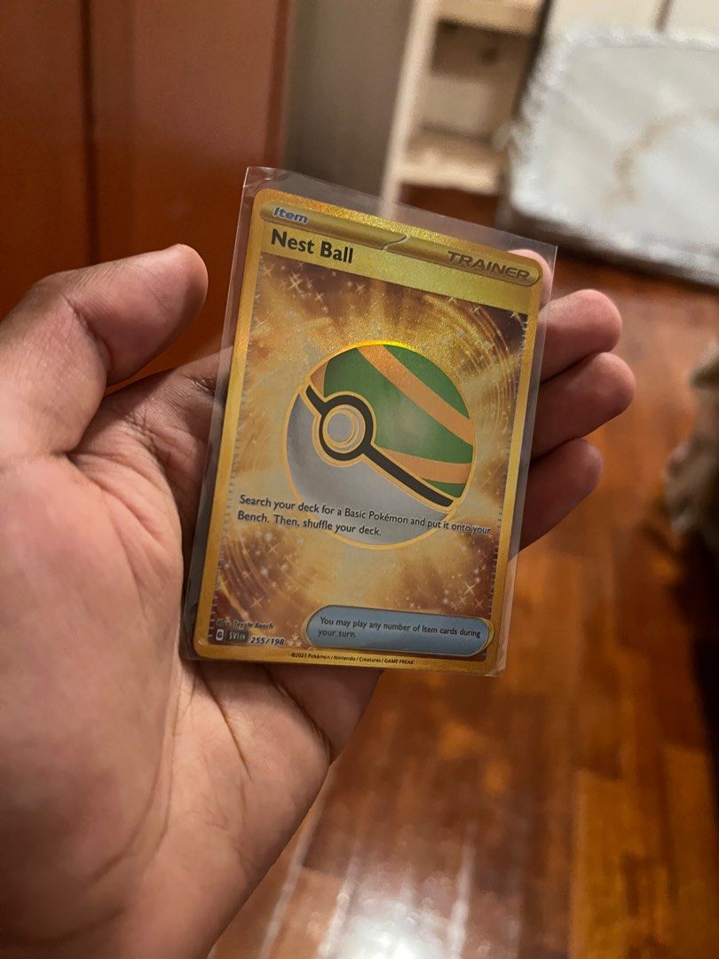 nest ball pokemon card value 2024 Play! Pokemon Prize Pack Europe International Championship Staff #181 shuffle your deck Nest Ball POKEMON 2023 Scarlet