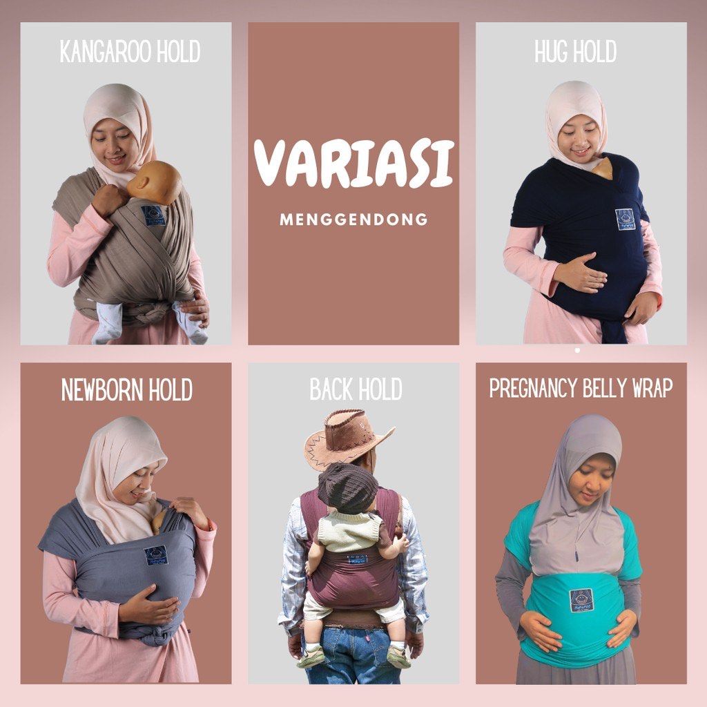 Gendongan hanaroo newborn sales